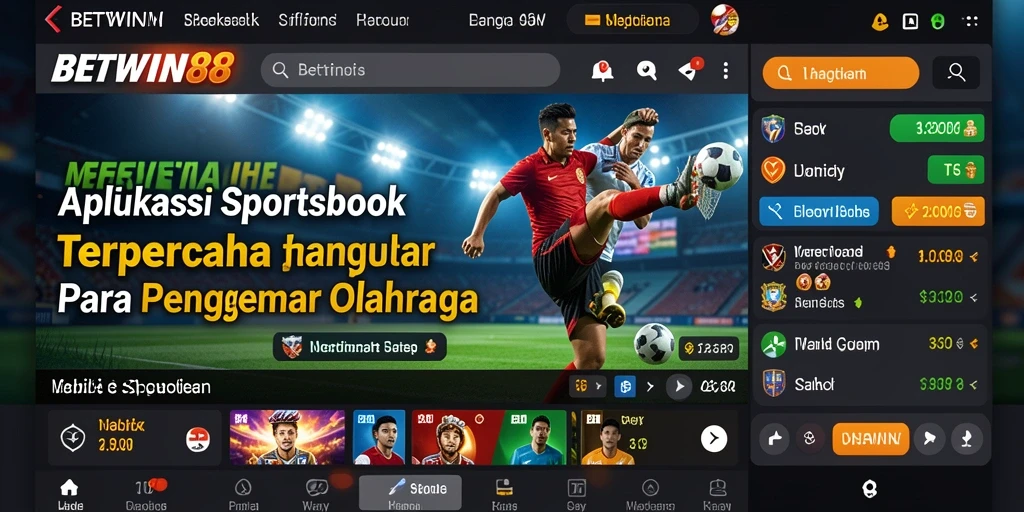 Tampilan gameplay BETWIN88 yang menarik dengan berbagai pilihan taruhan.
