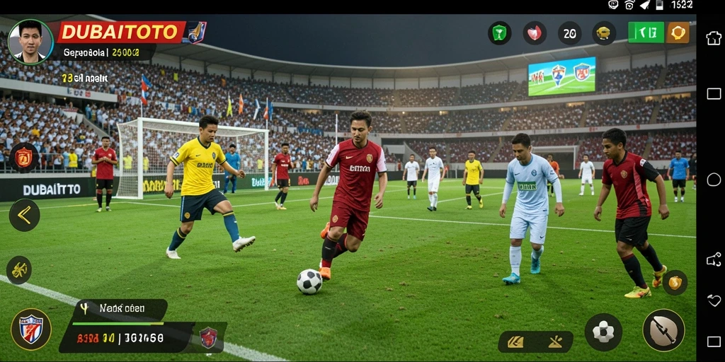 Tampilan gameplay DUBAITOTO yang menegangkan dan menarik.