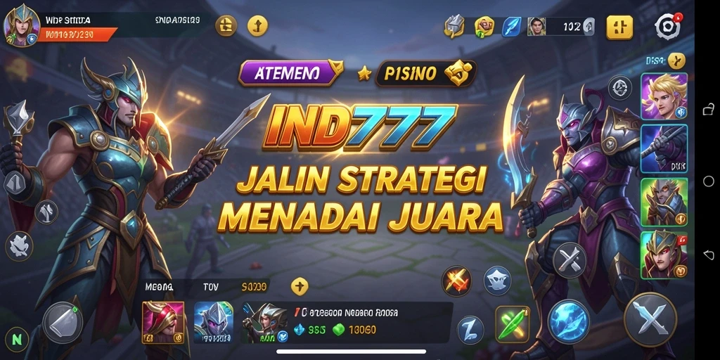 Tampilan gameplay <strong>IND777</strong> yang seru dan penuh strategi.