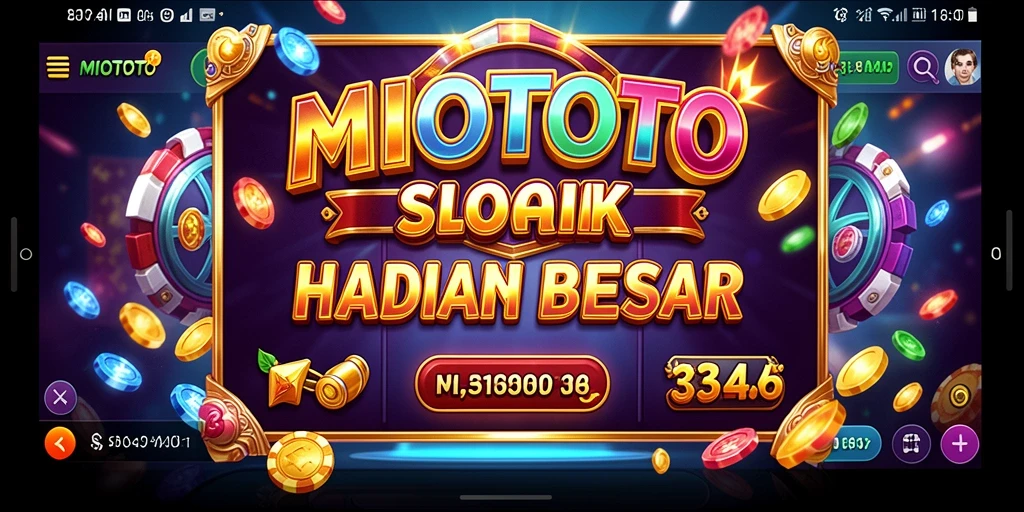 Tampilan gameplay MIOTOTO yang seru dan menarik.