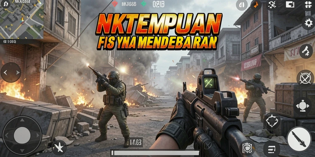 Gameplay seru dan strategi pertempuran menegangkan di NK666.