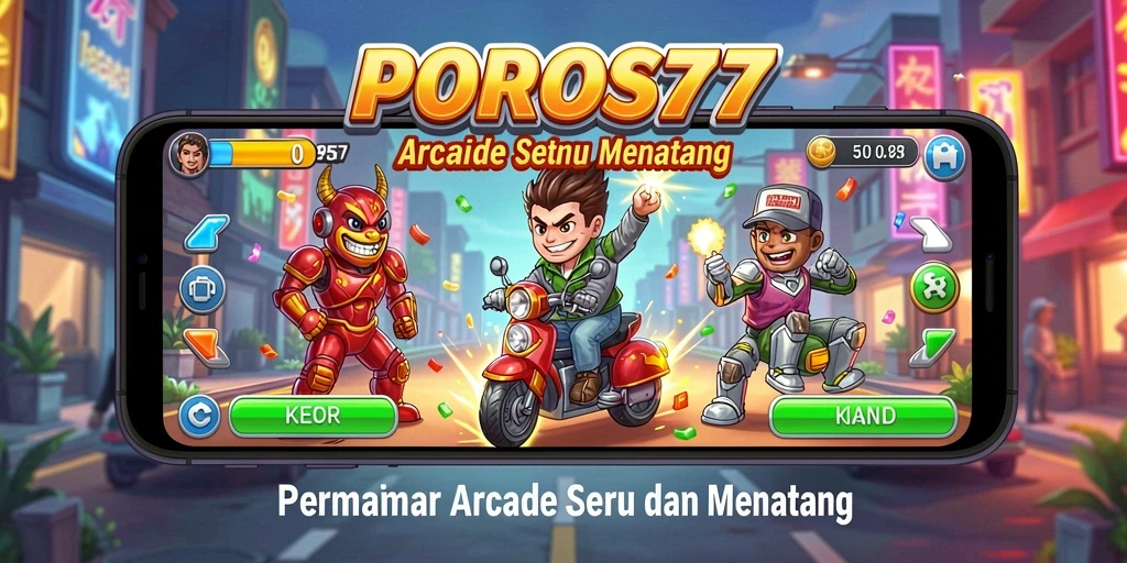 Tangkapan layar gameplay POROS77 yang menampilkan aksi yang seru.