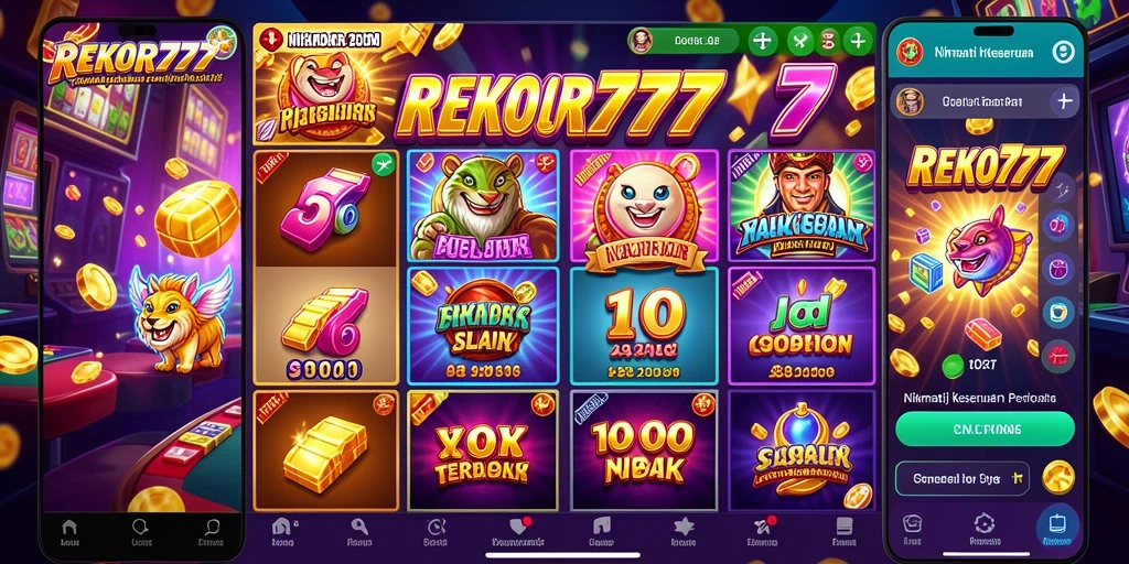 Gameplay menarik dan seru dari REKOR777 Slot.