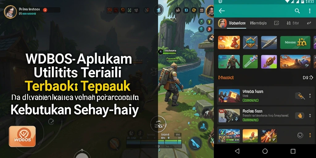 Tampilan antarmuka WDBOS yang sederhana dan efektif.